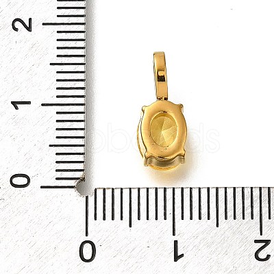 Ion Plating(IP) 304 Stainless Steel Rhinestone Pendants STAS-A104-11G-07-1