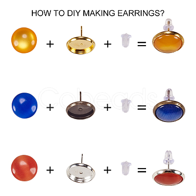 DIY Earring Making DIY-SC0004-63-1