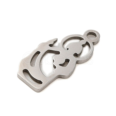 Non-Tarnish 304 Stainless Steel Pendants STAS-S123-02P-1