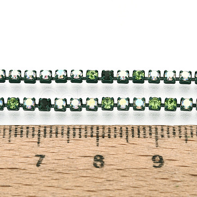 Iron Rhinestone Cup Chains CH-T007-02A-02-1