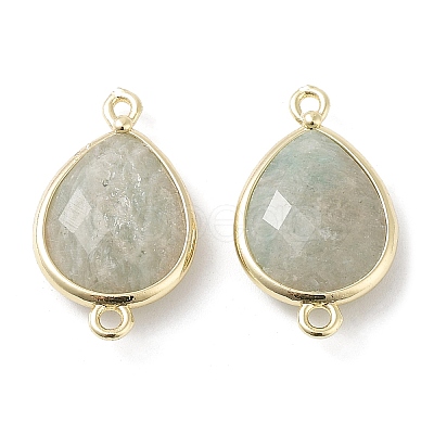 Natural Amazonite Links connectors G-L514-015E-1