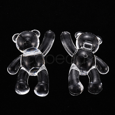 Transparent Acrylic Beads LS-X-MACR-S373-01B-205-1