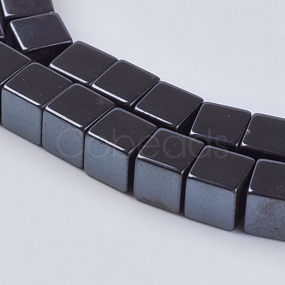 Non-Magnetic Synthetic Hematite Beads G-H1076-1-1