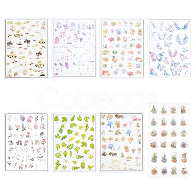 Waterproof Plastic Craft Sheets DIY-CA0001-57-1