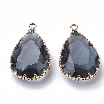 K9 Glass Pendants X-GLAA-Q069-06B-1