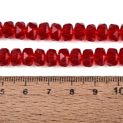 Transparent Glass Beads Strands LS-GLAA-Q114-01A-A07-1