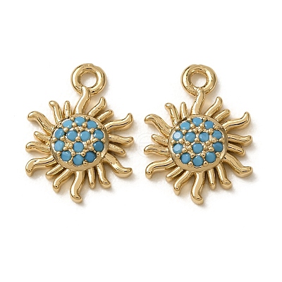 Synthetic Turquoise Pendants GG-CBAE681-06G-1