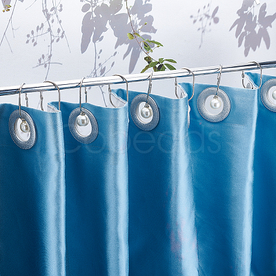 304 Stainless Steel Shower Curtain Rings for Bathroom HJEW-NB00301-1