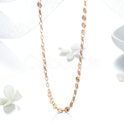 Brass Necklaces NJEW-FF0006-06-1