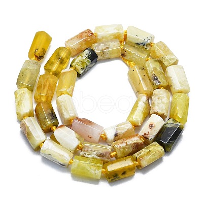 Natural Yellow Opal Beads Strands G-K245-T01-01-1