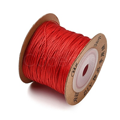 Nylon Braided Cord for Jewelry Making Macrame Craft NWIR-N003-0.6mm-05H-1
