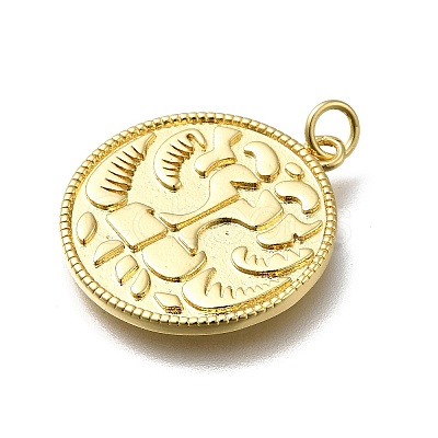 Brass Pendants KK-C090-41G-03-1