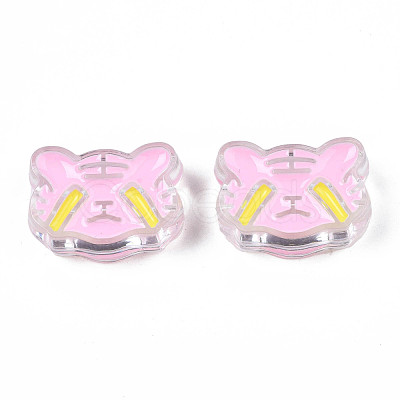 Transparent Acrylic Beads ACRC-T002-01C-1