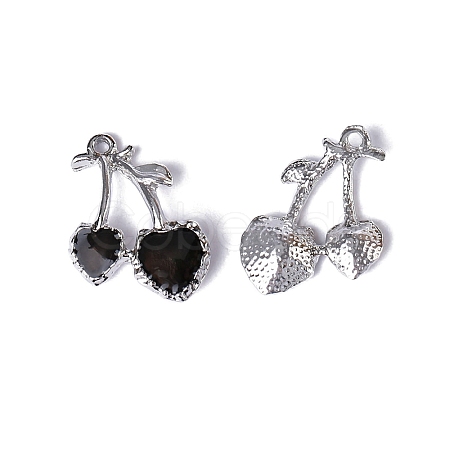 Alloy Enamel Pendants ENAM-WH0068-10B-P-1