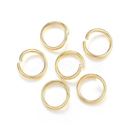 304 Stainless Steel Open Jump Rings X-STAS-F084-15G-1