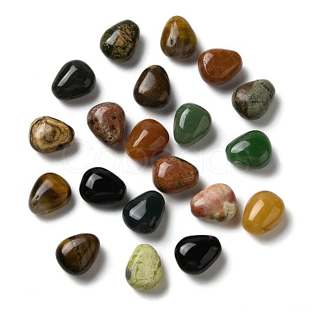 Natural Mixed Gemstone Beads G-N343-07-1