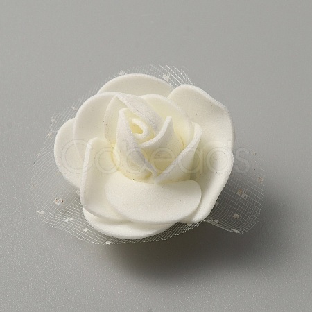 3D Foam Rose Ornament Accessories DIY-WH0304-623B-1