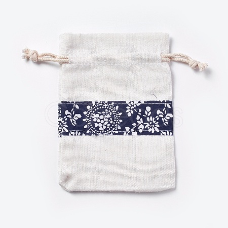 Cotton and Linen Cloth Packing Pouches ABAG-WH0017-02-1