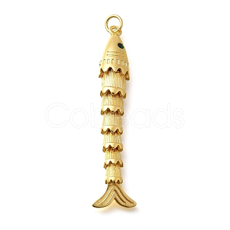 Brass Micro Pave Cubic Zirconia Pendants KK-R217-01G-08-1