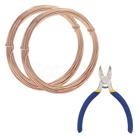 DIY Wire Wrapped Jewelry Kits DIY-BC0011-81D-03-1