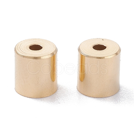 Brass Cord Ends X-KK-D002-02C-G-1