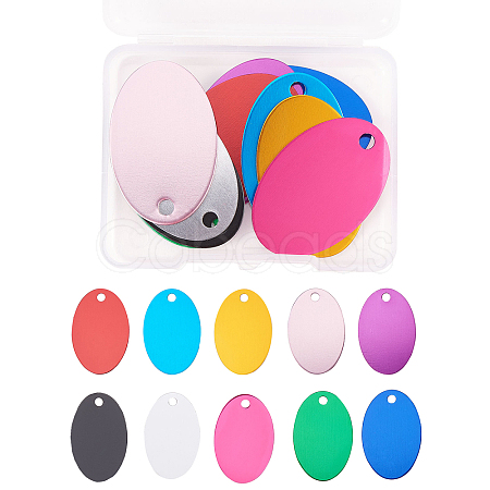 Pet Aluminium Pendants ALUM-CJ0001-09-1