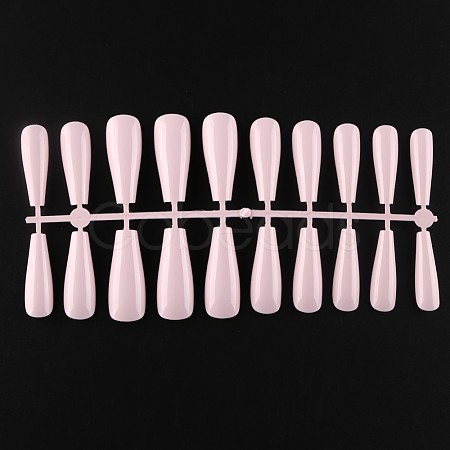 Solid Color Plastic Seamless Toe False Nail MRMJ-R106-TBL026-1