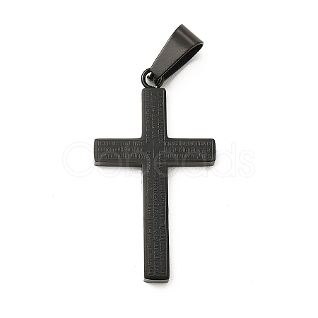304 Stainless Steel Pendants STAS-K244-05B-1