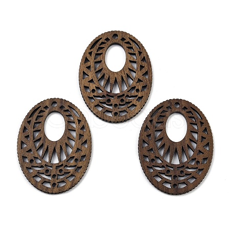Walnut Wood Pendants WOOD-A025-10-1