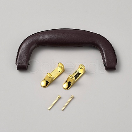 PU Imitation Leather Luggage Case Handles FIND-WH0110-782B-1
