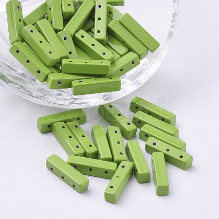 Spray Painted Alloy Multi-Strand Links PALLOY-G268-M01-030-1