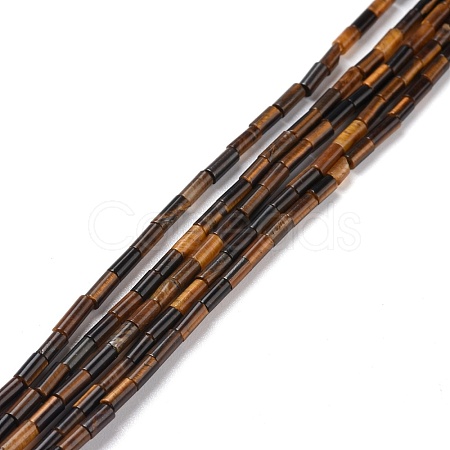 Natural Tiger Eye Beads Strands G-M389-19-1