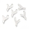 Non-Tarnish 201 Stainless Steel Charms, Alphabet, Letter.Y, 12.2x8.3x0.6mm, Hole: 1.4mm