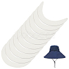 Plastic Hat Brim Board for Peaked Cap DIY-WH0060-83-1