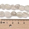 Natural White Moonstone Beads Strands G-P497-01E-69C-5