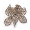 Iron Filigree Large Pendants X-IFIN-R0168-AB-1
