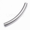 Tarnish Resistant 304 Stainless Steel Tube Beads STAS-G137-40P-1