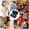 1Pc Mini Rectangle Velvet Ring Storage Boxes with Snap Buttons CON-BBC0001-19-5
