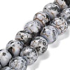 Synthetic Turquoise Beads Strands TURQ-F019-03E-2