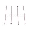 Tarnish Resistant 304 Stainless Steel Flat Head Pins STAS-F117-58P-1.7x30-1