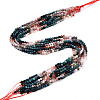 Natural & Synthetic Mixed Gemstone Beads Strands G-D080-A01-01-32-1