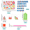 DIY Ocean Theme Sticker Kit DIY-WH0453-30-2