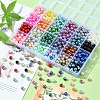 792Pcs 24 Style ABS Plastic & Acrylic Imitation Pearl Beads OACR-YW0001-29-6