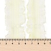 20 Yards Polyester Pleated Elastic Lace Trim SRIB-M015-01I-3