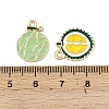 Alloy Enamel Pendants FIND-G100-03G-3