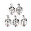 Tibetan Style Alloy Pendants PALLOY-T075-145AS-RS-1