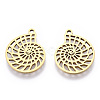 Ion Plating(IP) 304 Stainless Steel Pendants STAS-T063-211G-1