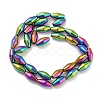 Electroplated Synthetic Magnetic Hematite Beads Strands G-Z032-B01-02B-2
