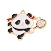 Sports Alloy Enamel Pendants ENAM-I079-01G-03-1