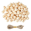 Wood Beads WOOD-FH0002-29A-1
